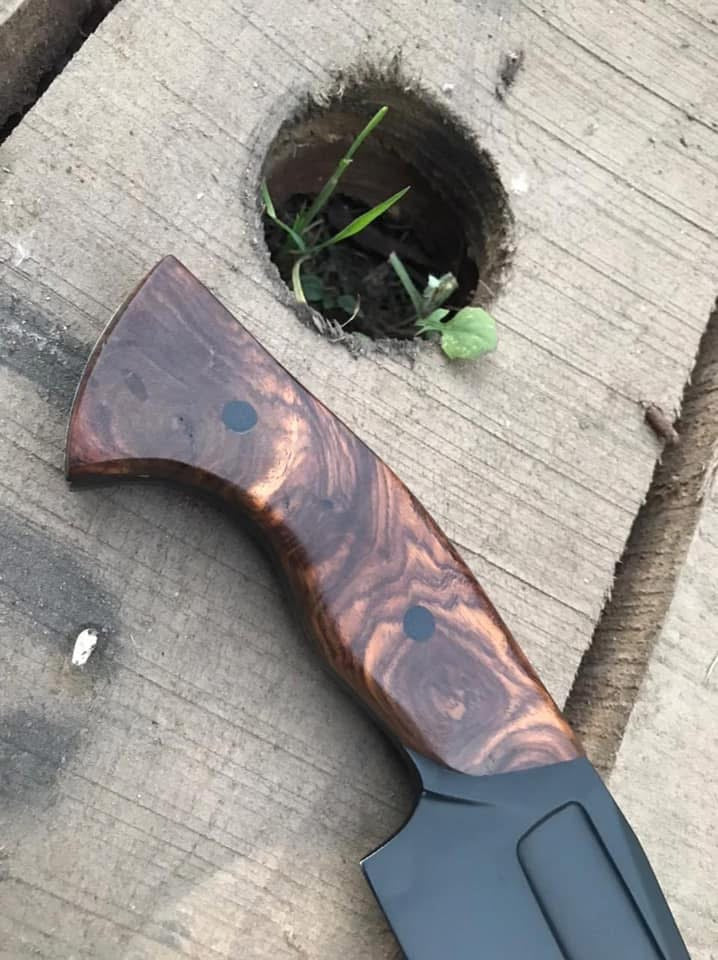 Black powder coat