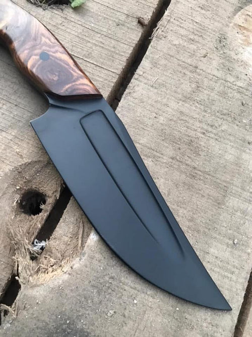 Black powder coat