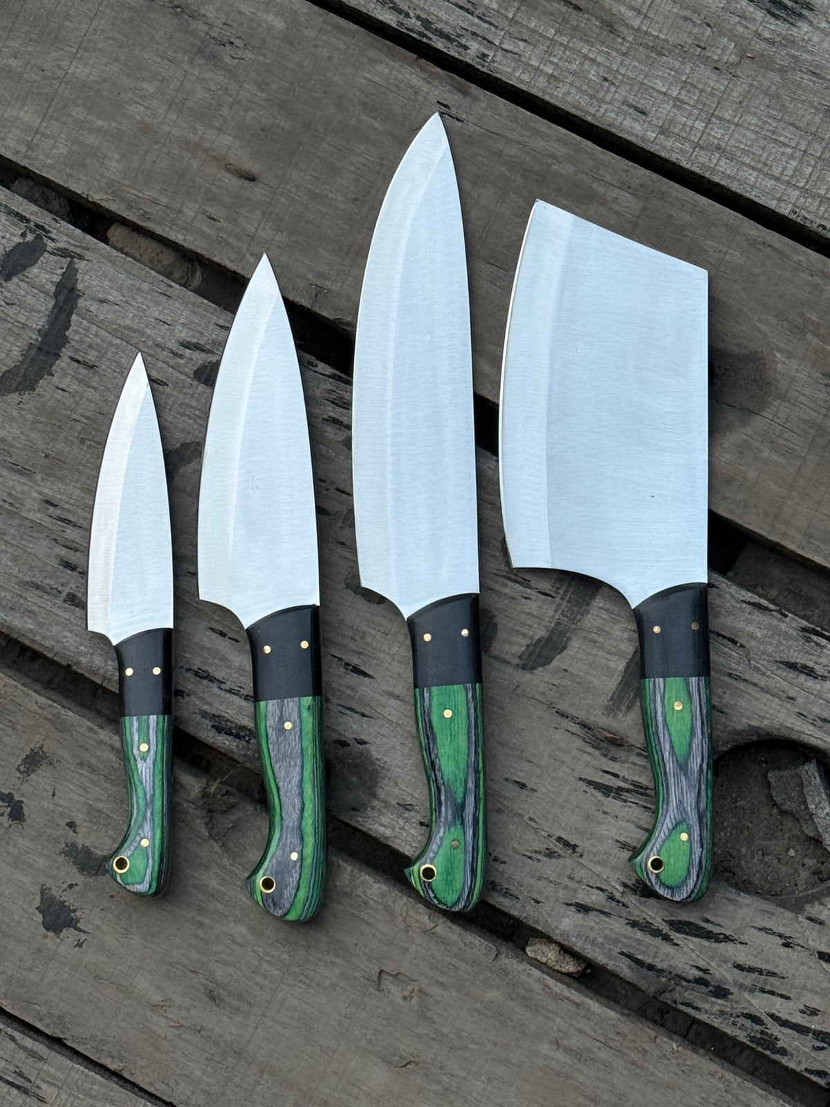 Steel kitchen set