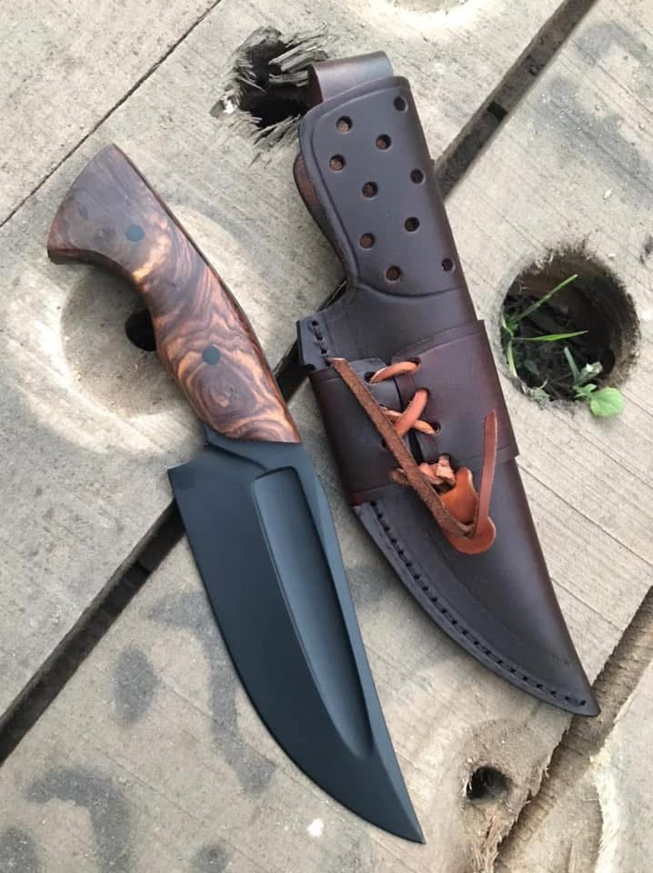 Black powder coat