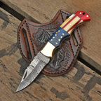 American flag pocket knife, ideal gift for veterans